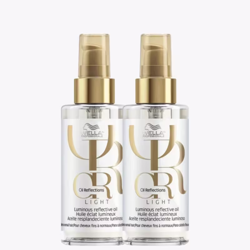 Kit Wella Professionals Oil Reflections Light Double Care, 2 unidades.