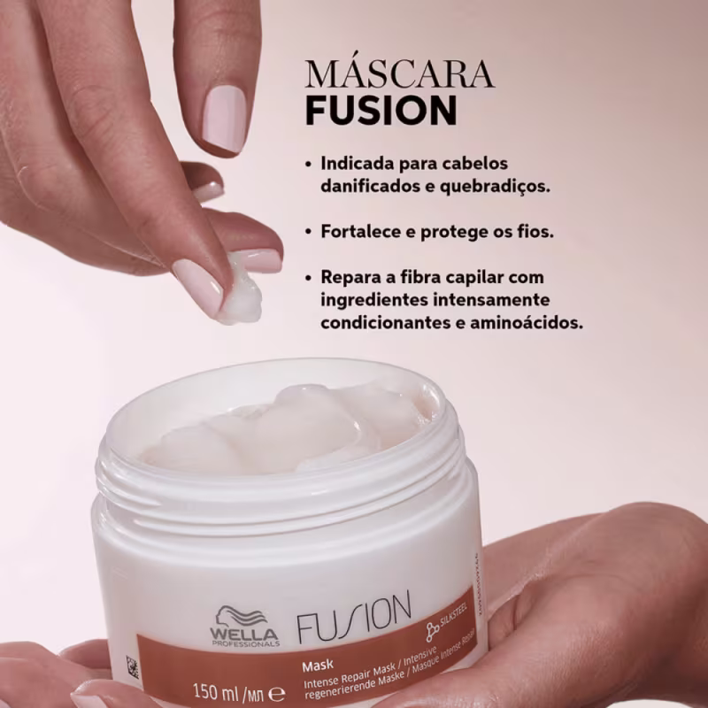Kit Wella Professionals Fusion - Máscara Capilar (2 Unidades)