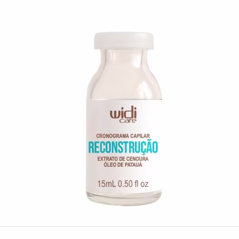Kit Widi Care Power Shot Cronograma Capilar, 4 produtos.