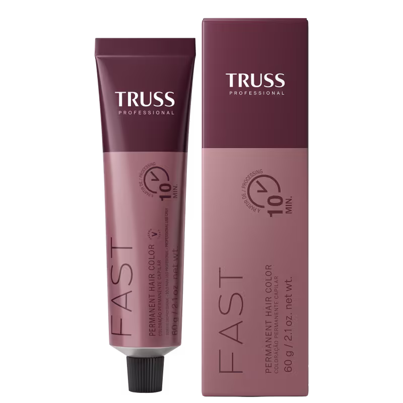 Coloração TRUSS Fast Color Castanho Médio 4.0 de 60g