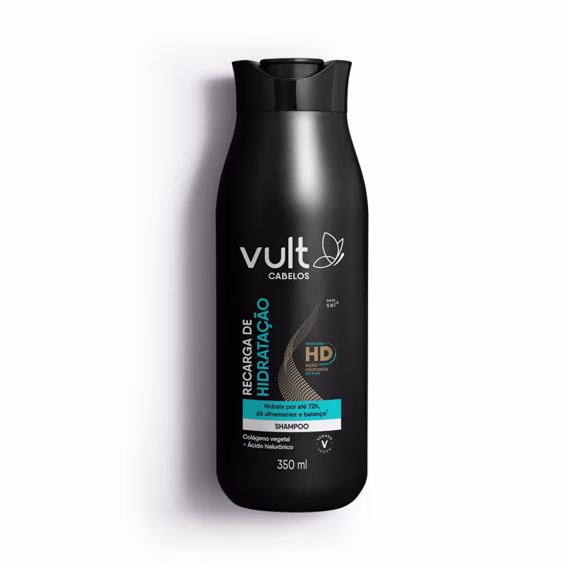 Shampoo Vult Cabelos Recarga de Hidratação 350ml