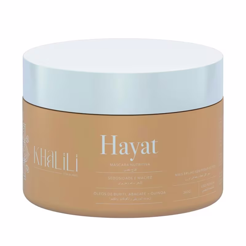 Máscara Nutritiva Hayat 300g | Khalili For Woman