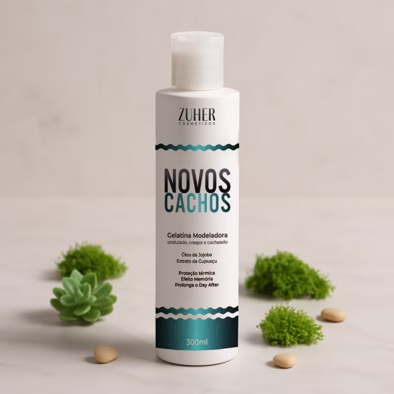 Gelatina Modeladora Novos Cachos 300ml
