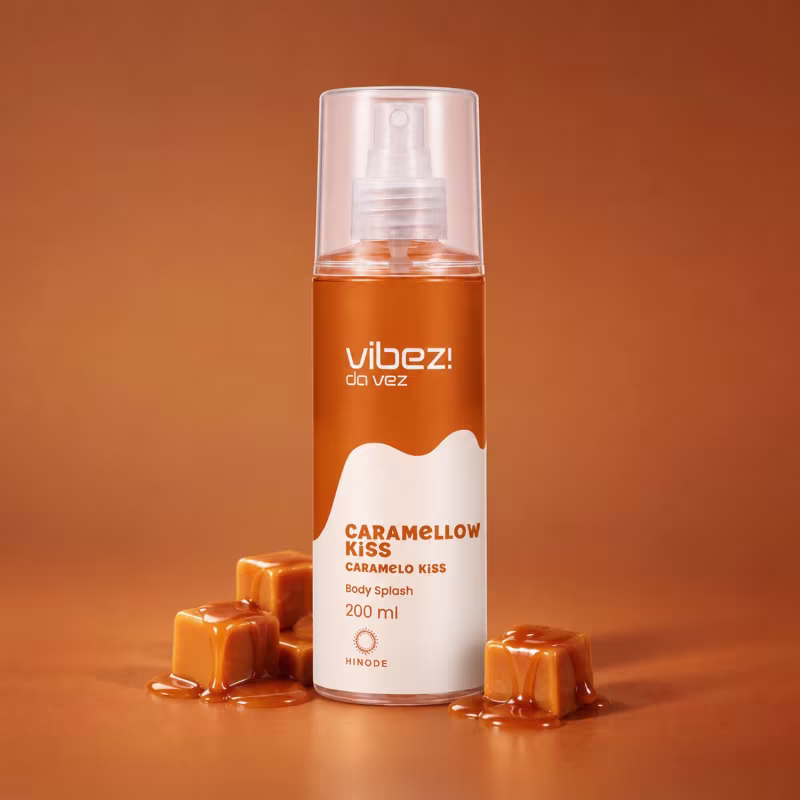 Kit 2 Body Splash Vibez da Vez! Caramellow Kiss