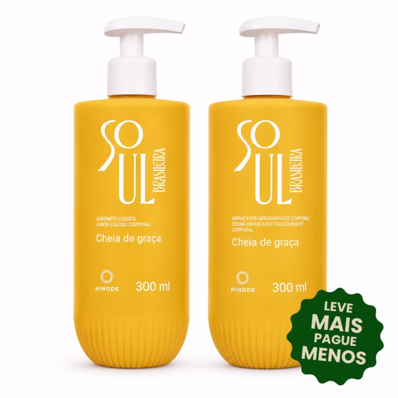 Kit Hidratante + Sabonete Soul Brasileira Tropicália