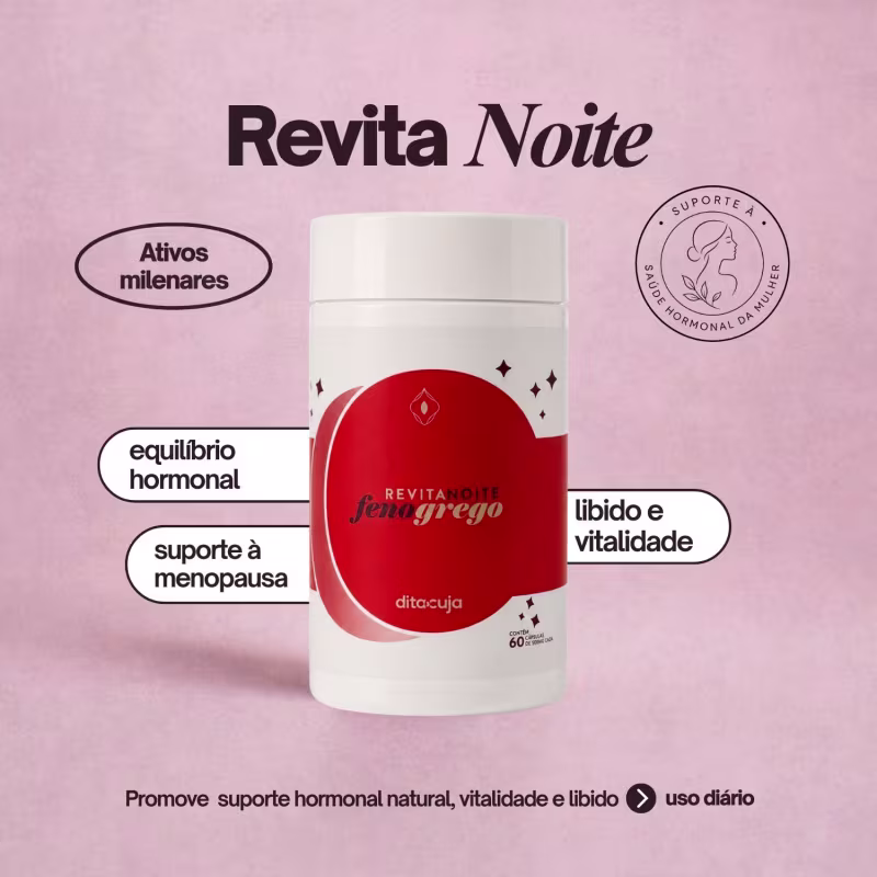 Kit Reviva O Prazer Lub, Revita dia e Revita Noite Dita Cuja