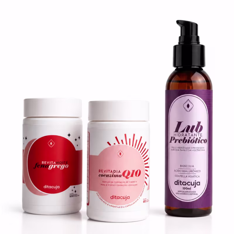 Kit Reviva O Prazer Lub, Revita dia e Revita Noite Dita Cuja