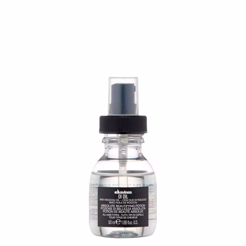 Kit Davines OI Shampoo 280ml + Óleo 50ml