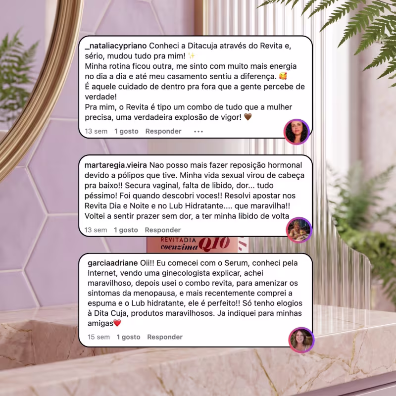 Kit Queridinhos Dita Cuja, Lub, Duo Revita e Sérum Íntimo
