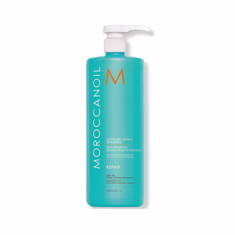 Kit Moroccanoil Hidratação - Shampoo Repair 1L + Condicionador 1L