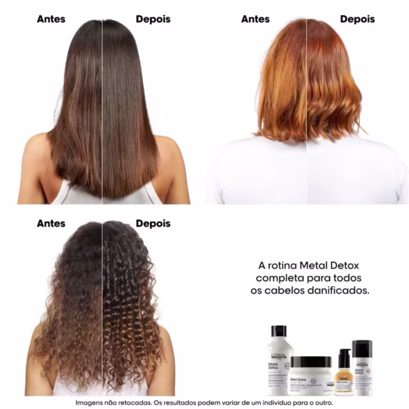 Ultimate Kit L'Oréal Professionnel Metal Absolut Repair Molecular Salon (5 Produtos)
