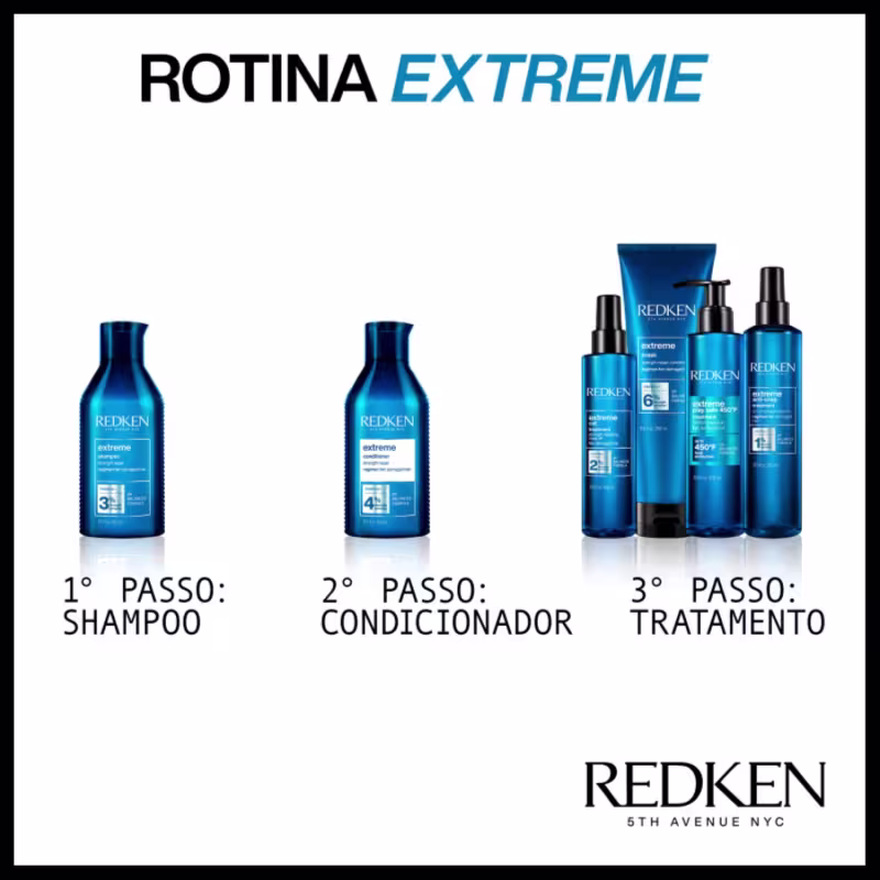 Quarteto Redken Extreme Pay Safe for Home (4 Produtos)