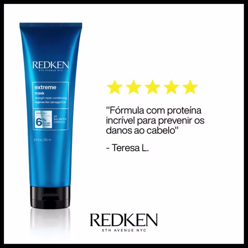 Quarteto Redken Extreme Pay Safe for Home (4 Produtos)