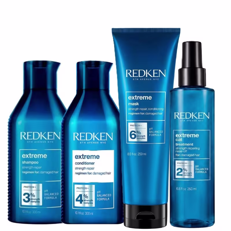 Quarteto Redken Extreme CAT for Home (4 Produtos)