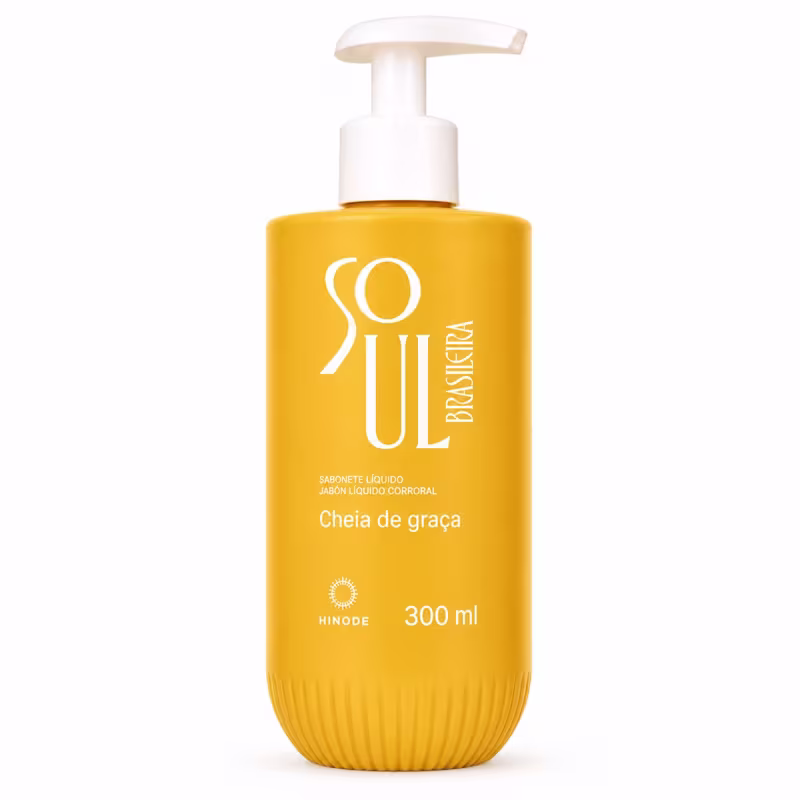 Sabonete Líquido Soul Brasileira Cheia de Graça Hinode 200ml