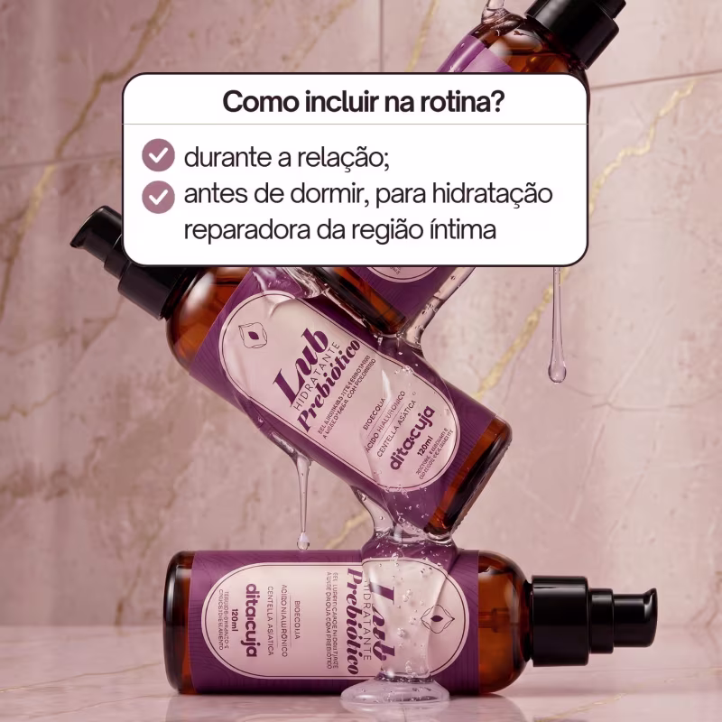 Lubrificante Íntimo Hidratante Prebiótico Dita Cuja 120ml – Hidratação, Prazer e Conforto