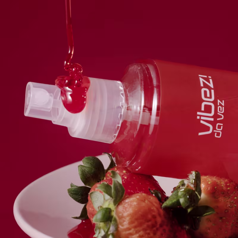 Body Splash Morango Crush Vibez da Vez! Hinode 200ml
