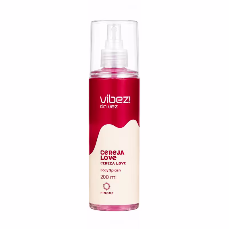 Body Splash Cereja Love Vibez da Vez! Hinode 200ml