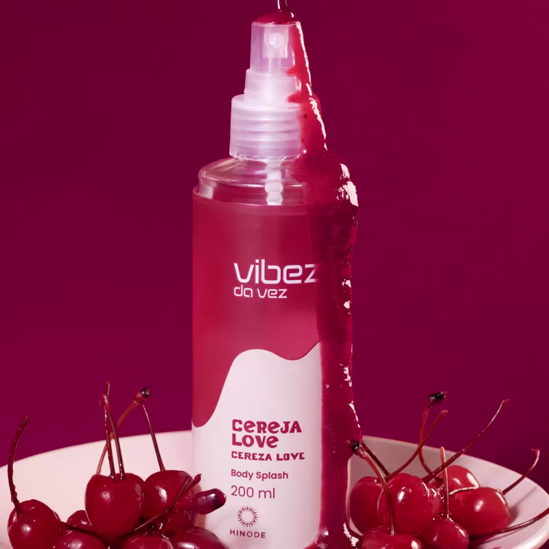 Body Splash Cereja Love Vibez da Vez! Hinode 200ml