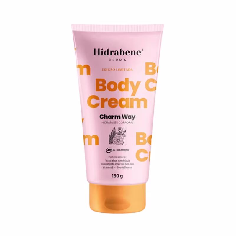 Body Cream Charm Way Hidratante Corporal Hidrabene 150g