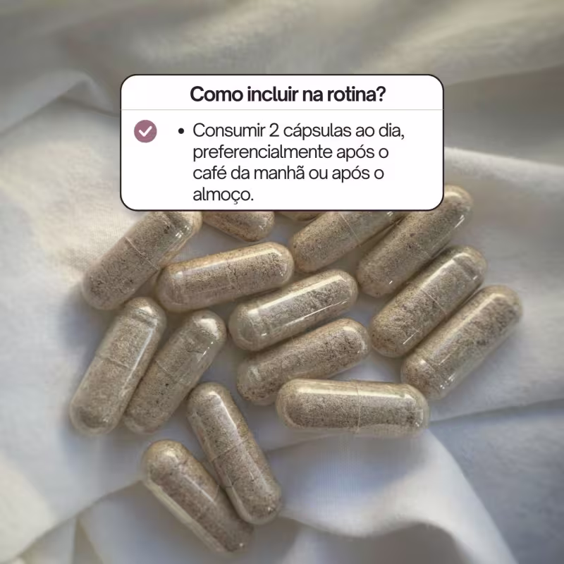 Metabolique Dita Cuja 60 cáps, Suplemento Metabolismo Energia Foco