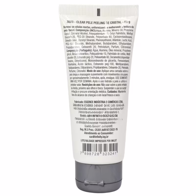 Abelha Rainha Clear Pele Peeling De Cristal 60g
