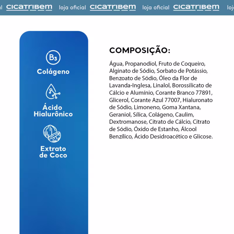 Pérolas de Colágeno Cicatribem - Sérum Facial Nanoencapsulado Preenchedor e Anti-idade