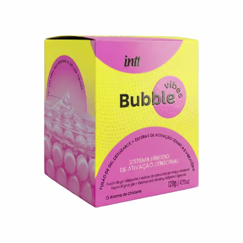 Kit Intt Pico Pulse Uva Sugador em Gel e Bubble Vibes 3 em 1