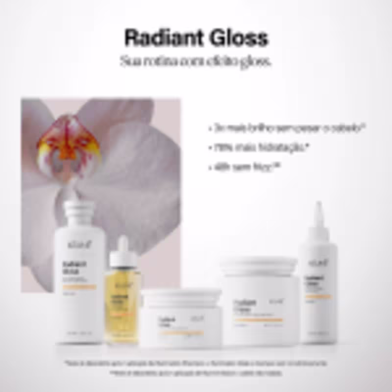 Kit Keune Radiant Gloss Salon Total Oil (4 produtos) ÚNICO