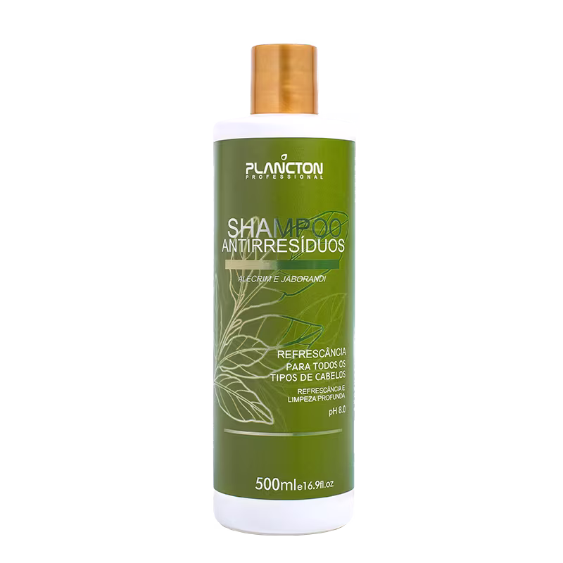 BTX Capilar Quiabo 500g + SH Antirresiduo 500ml - Plancton