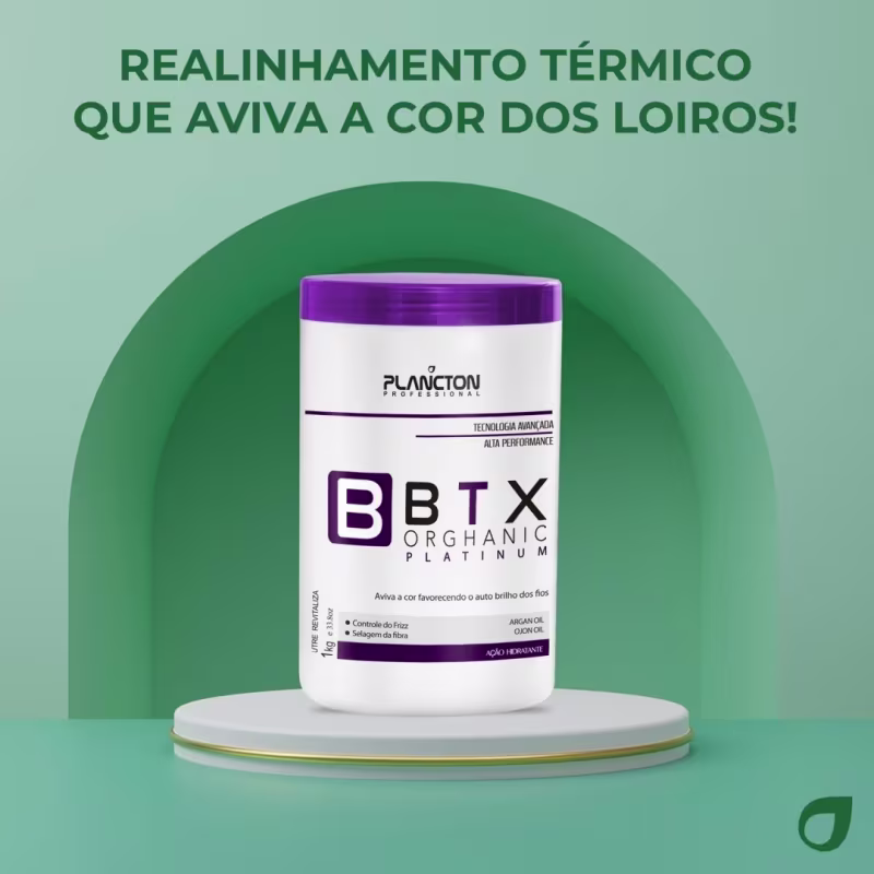 BTX Capilar Blond - Máscara Revitalizante - 500g