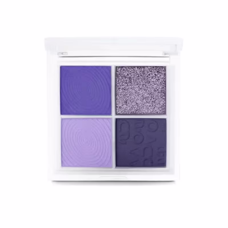 Paleta de Sombras Quarteto Neo Wonder HBE 2212 Ruby Rose  Cor Revival