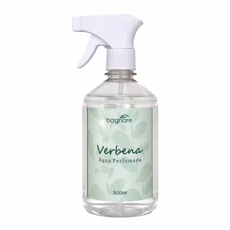 Água Perfumada Aromatizador de Lençóis Roupas de Cama e Tecidos Verbena 500ml