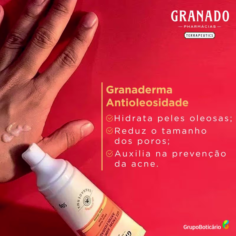 A imagem mostra o produto e ao lado texto destaca benefícios.