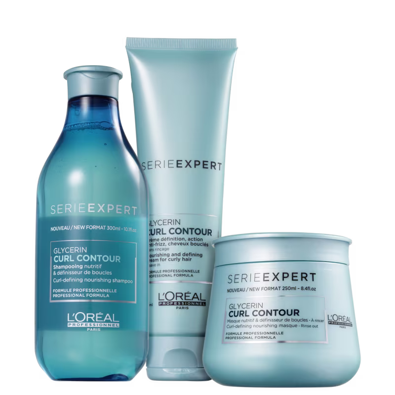 Kit L'Oréal Professionnel Serie Expert Curl Contour Trio (3 Produtos)