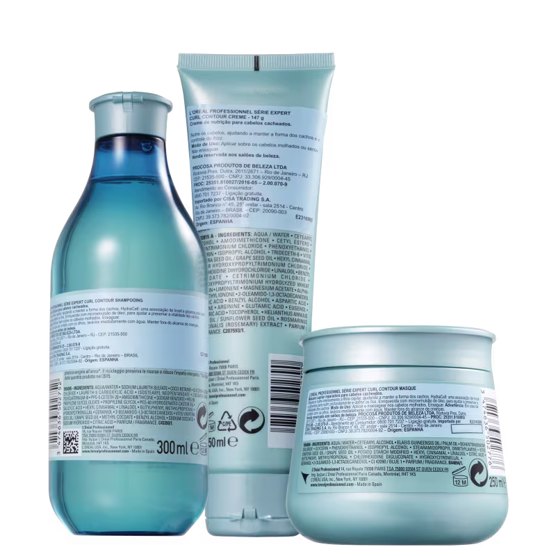 Kit L'Oréal Professionnel Serie Expert Curl Contour Trio (3 Produtos)