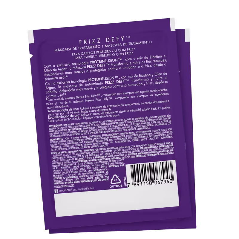 Nexxus Frizz Defy - Máscara de Tratamento 30g