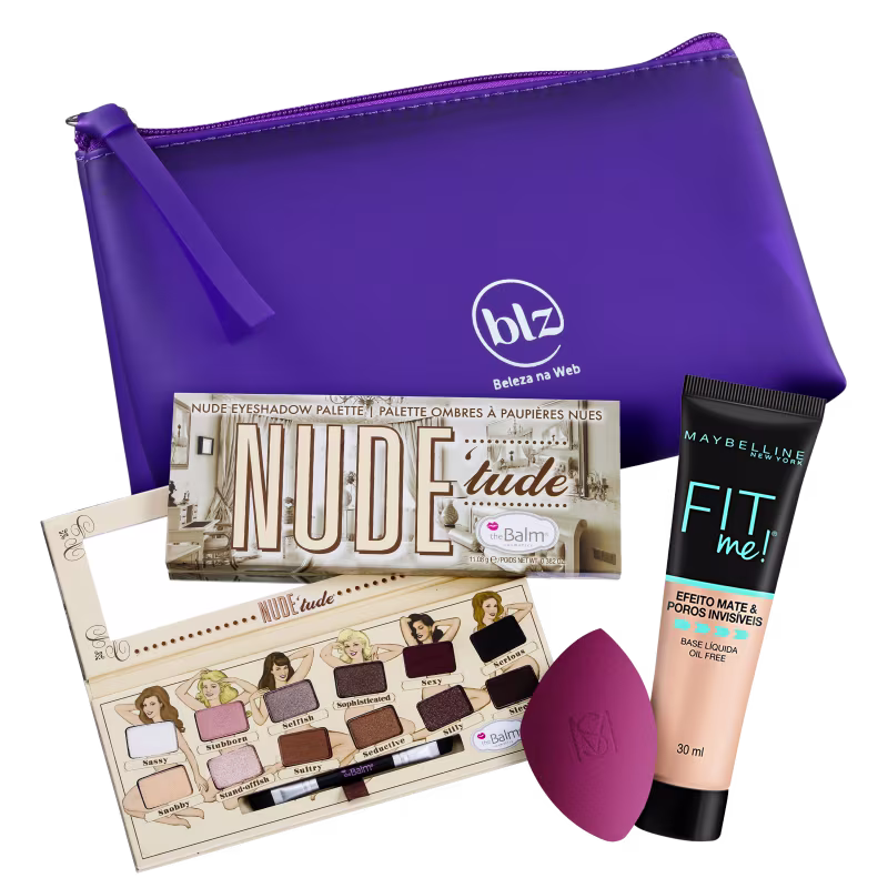 Kit Beleza na Web Make Up & Nécessaire (4 produtos)