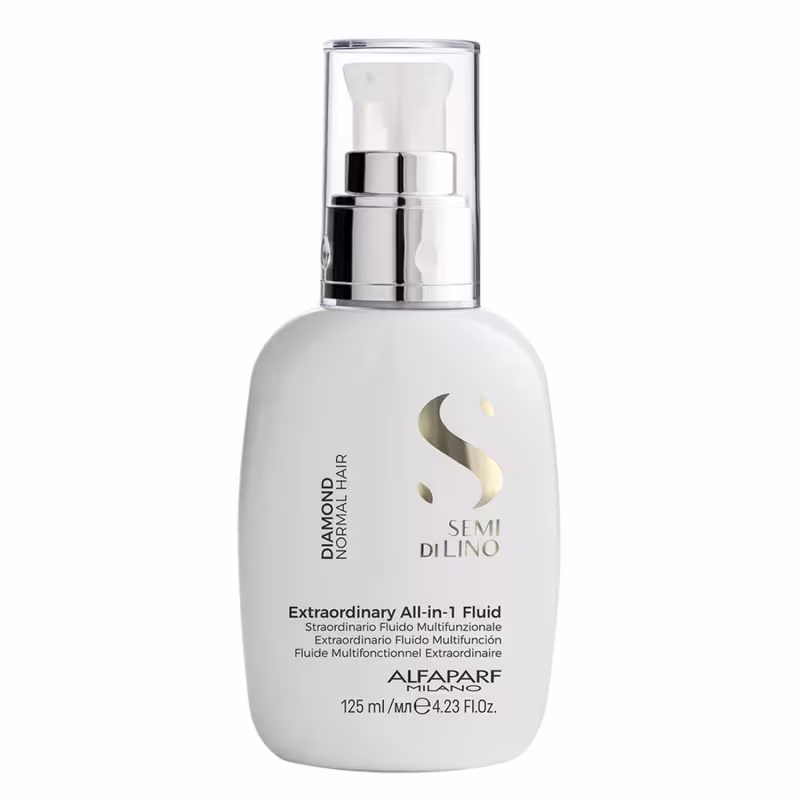 Kit Alfaparf Semi Di Lino Diamond - Máscara 500ml + Fluído 125ml