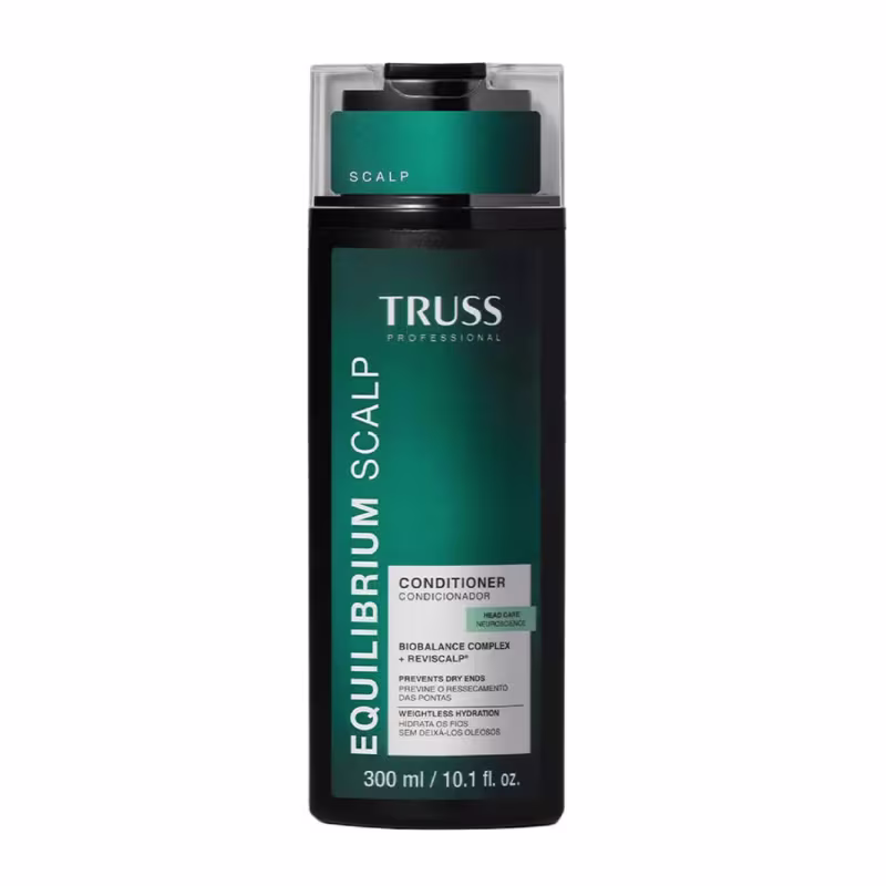 Kit Truss Equilibrium Scalp - Shampoo 300ml + Condicionador 300ml + Uso Obrigatório Óleo 30ml