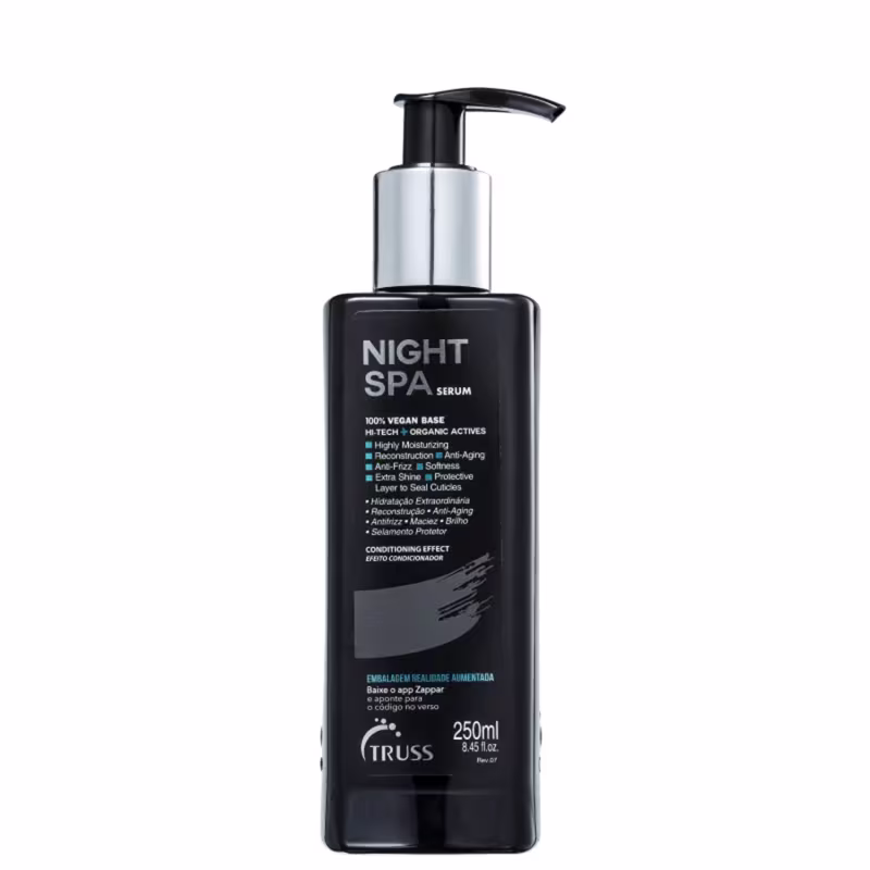 Kit Truss Nutri Infusion - Shampoo 1L + Condicionador 1L + Óleo 60ml + Night Spa 250ml + Uso Obrigatório Spray 260ml