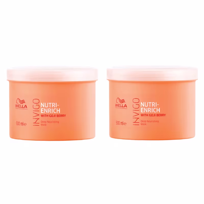 Kit Wella Professionals Invigo Nutri-Enrich Máscara 2 Unidades