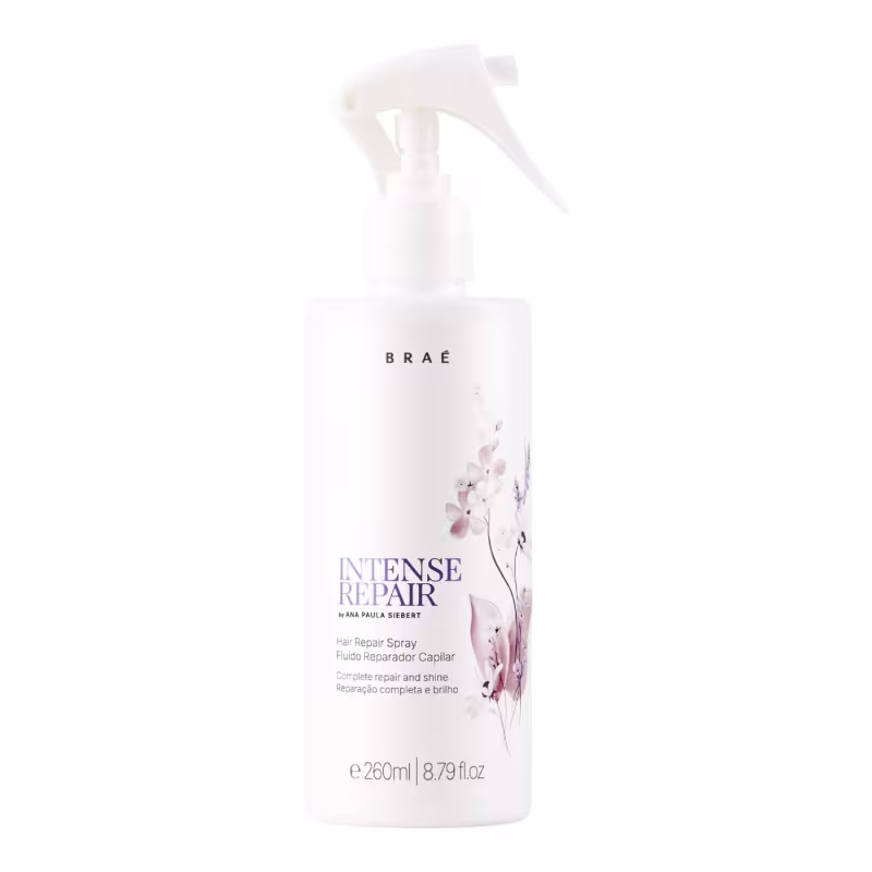Kit Braé Intense Repair By Ana Paula Siebert - Shampoo 250ml +  Hair Repair 260ml + Óleo 60ml