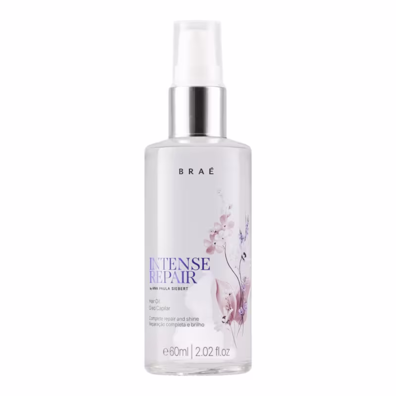 Kit Braé Intense Repair By Ana Paula Siebert - Shampoo 250ml +  Hair Repair 260ml + Óleo 60ml