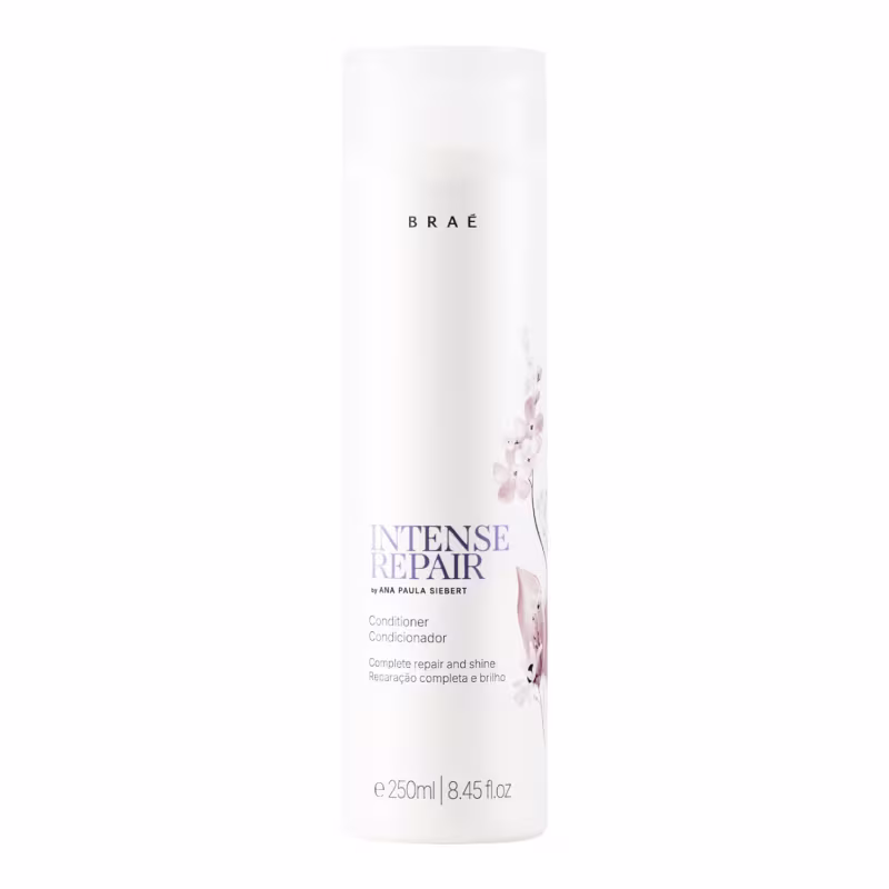 Kit Braé Intense Repair By Ana Paula Siebert - Shampoo 250ml + Condicionador 250ml + Hair Repair 260ml + Máscara 200g