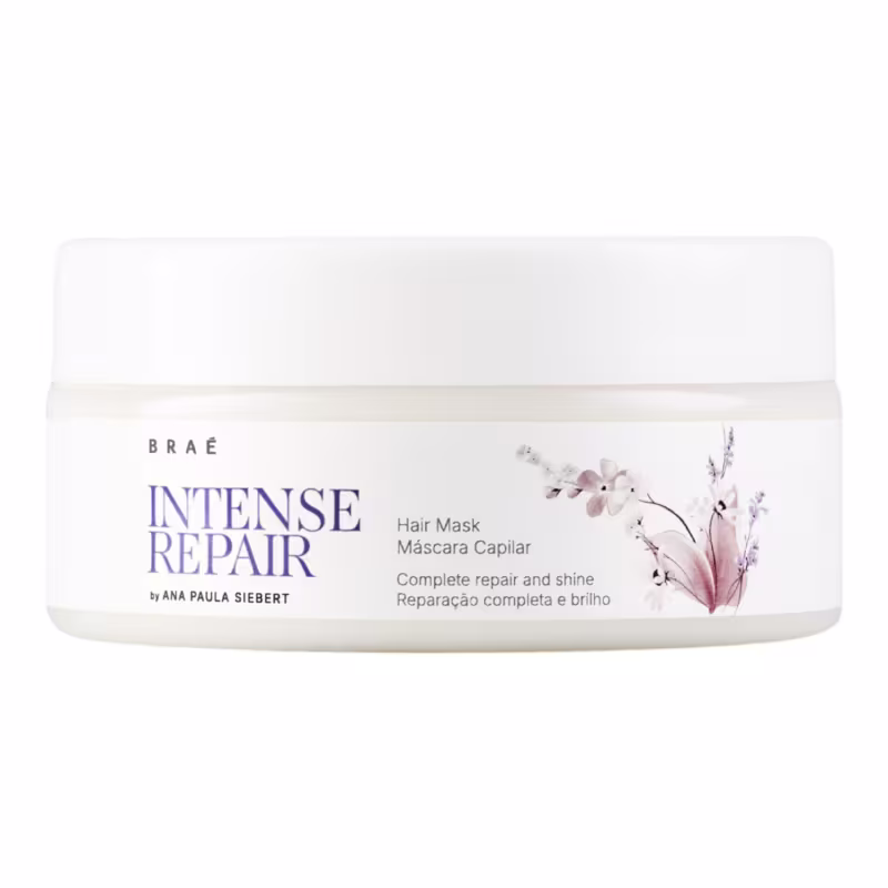 Kit Braé Intense Repair By Ana Paula Siebert - Shampoo 250ml + Condicionador 250ml + Hair Repair 260ml + Máscara 200g