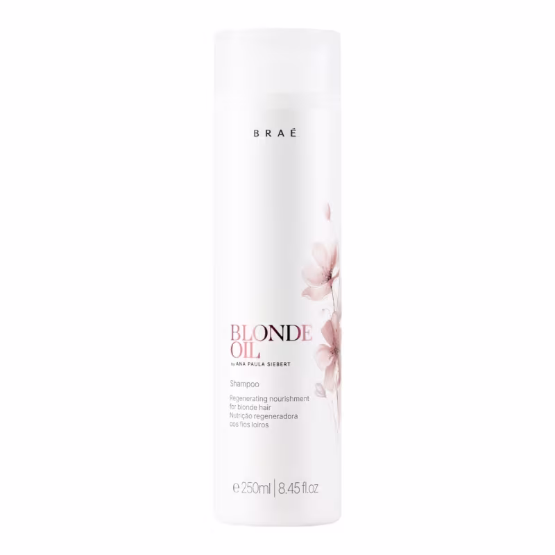 Kit Braé Blonde Oil By Ana Paula Siebert - Shampoo 250ml + Condicionador 250ml + Óleo 60ml + Ampola 13ml