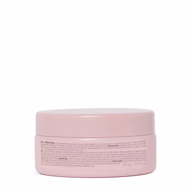 Kit Braé Glow Shine - Shampoo 250ml + Condicionador 250ml + Máscara 200g + Fluído 200ml