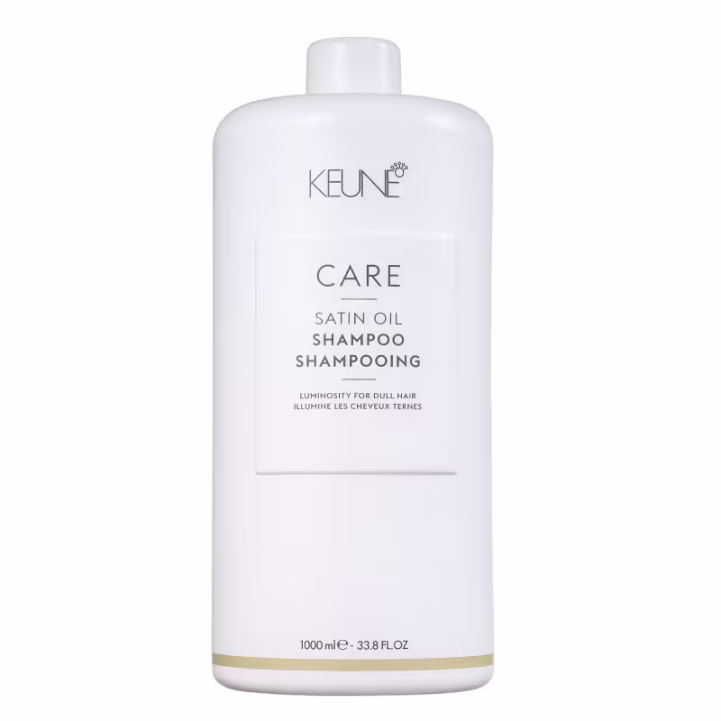 Kit Keune Care Satin Oil - Shampoo 1L + Condicionador 1L + Óleo 95ml
