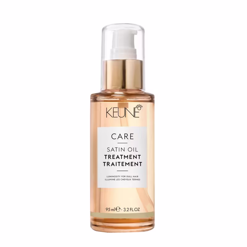 Kit Keune Care Satin Oil - Shampoo 300ml + Condicionador 250ml + Óleo 95ml